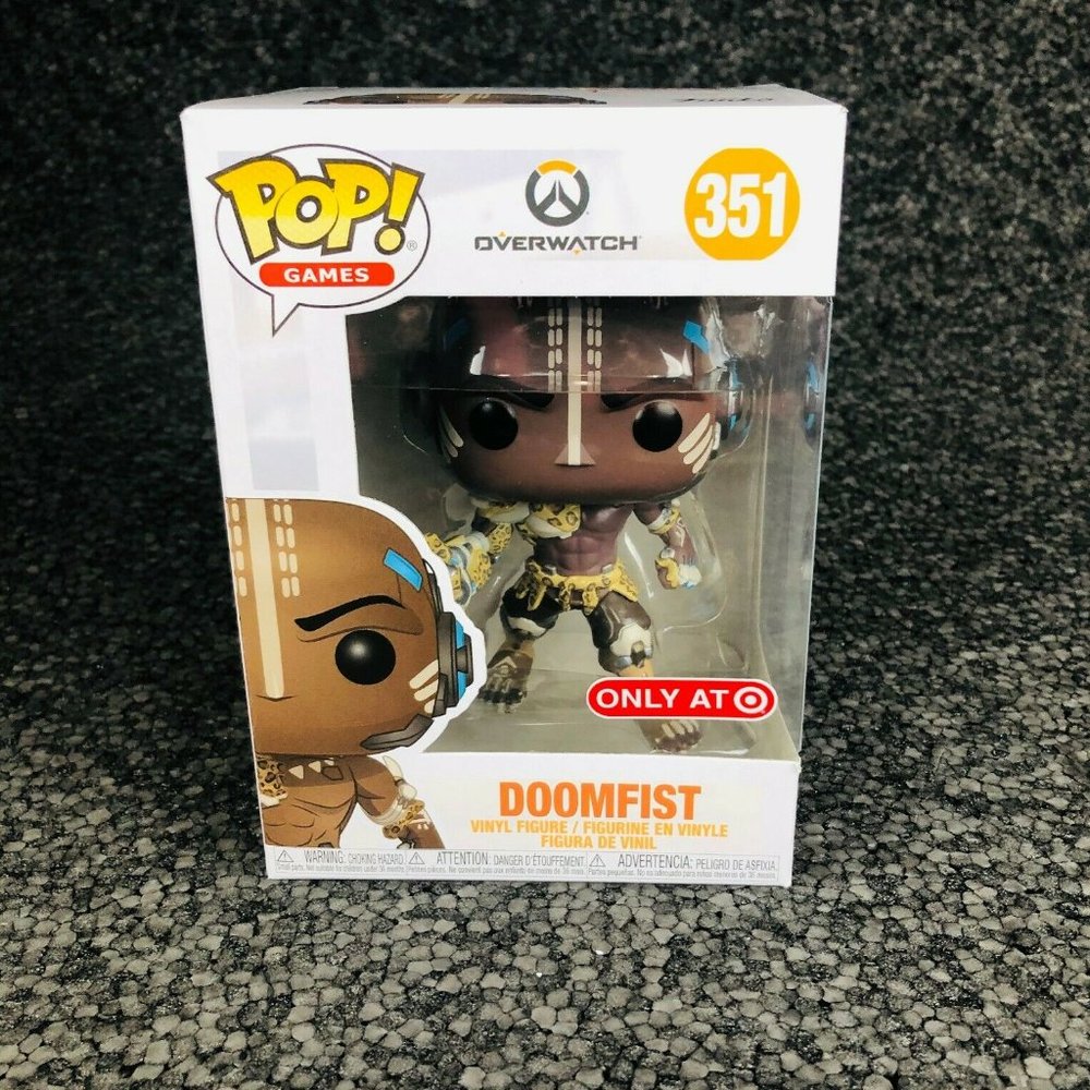 Overwatch - Doomfist - SDCC 2020 Funko Pop Debut Target Exclusive (In Hand)